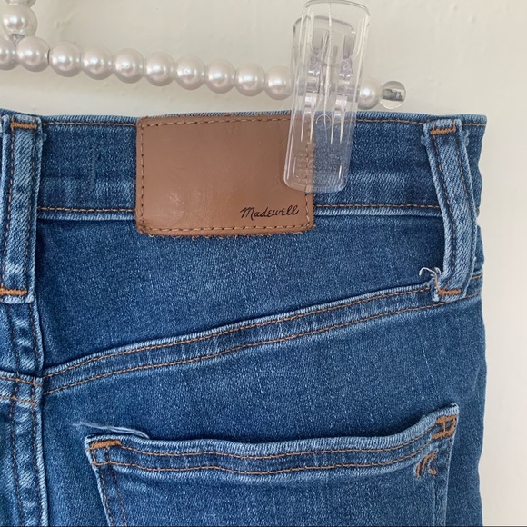 Madewell Button Front 9” Mid Rise Skinny Jean - Picture 10 of 12